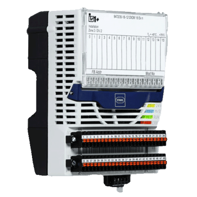 Digital Input Output Module 24 V for Ex n Zone 2 Series 9472/35